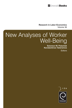 Hardcover New Analyses of Worker Well-Being Book