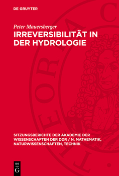 Hardcover Irreversibilität in Der Hydrologie [German] Book