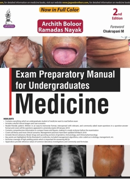 Paperback Exam Preparatory Manual for Undergraduates: Medicine Book