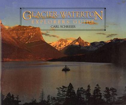 Paperback Glacier-Waterton Explorers Guide Book