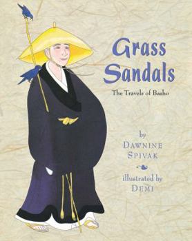 Paperback Grass Sandals: The Travels of Basho Book