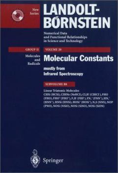 Hardcover Linear Triatomic Molecules: Chsi (Hcsi), Clhne (Nehcl), Cl2h- (Clhcl-), Fho (Fho), Fho+(fho+), F2h- (Fhf-), Fn2+ (Fnn+), Hn2+ (Hnn+), Hnsi (Hnsi), Book