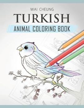 Paperback Turkish Animal Coloring Book