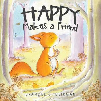 Paperback Happy Makes a Friend Book