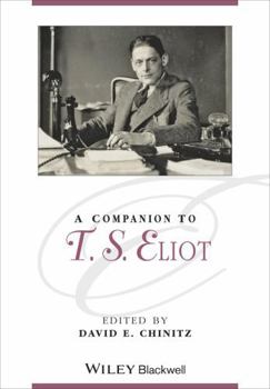 Hardcover A Companion to T.S. Eliot Book