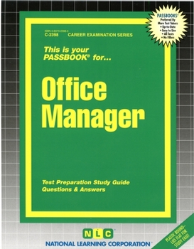 Paperback Office Manager Book