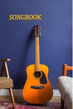 Paperback Songbook: a notebook for songwriters Book