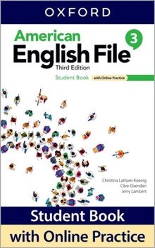 Paperback American English File 3e Student Book 3 and Online Practice Pack Book