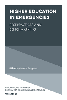 Hardcover Higher Education in Emergencies: Best Practices and Benchmarking Book