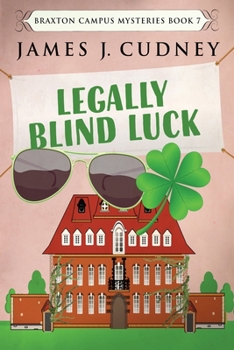 Paperback Legally Blind Luck [Large Print] Book