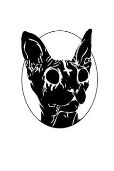 Paperback Notebook: Gothic Cats Pentagram Satan Funny Gift 120 Pages, 6X9 Inches, Dot Grid Book