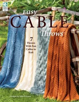 Paperback Easy Cable Throws Book