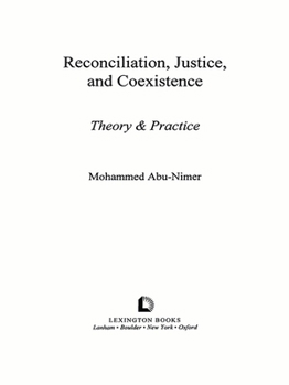 Paperback Reconciliation, Justice, and Coexistence: Theory and Practice Book