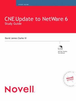 Hardcover CNE Update to NetWare 6 Study Guide [With CDROM] Book