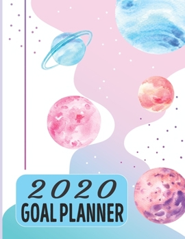 Paperback 2020 Goal Planner: Daily, weekly and monthly goal planning, Track your personal, financial, fitness, spiritual and life goals! Book