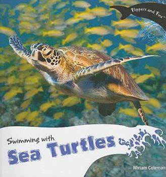 Paperback Swimming with Sea Turtles Book