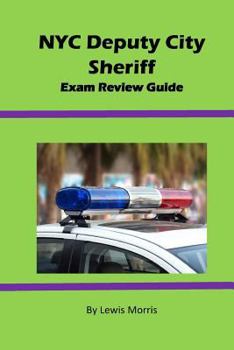 Paperback NYC Deputy City Sheriff Exam Review Guide Book