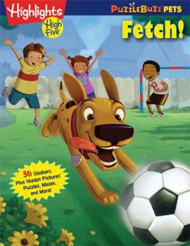 Paperback Puzzle Buzz Pets: Fetch! Book