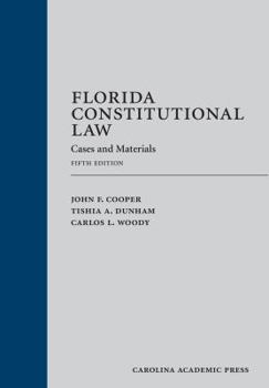 Hardcover Florida Constitutional Law: Cases and Materials Book