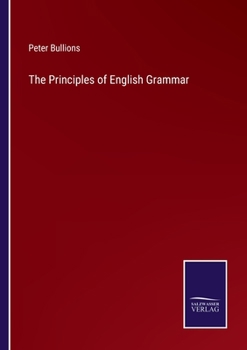 Paperback The Principles of English Grammar Book