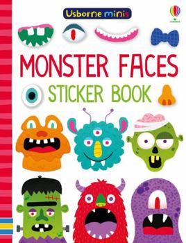 Monster Faces Sticker Book - Book  of the Usborne Minis