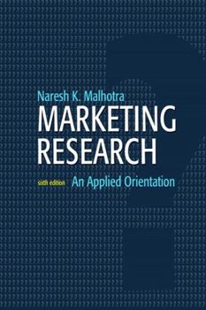 Hardcover Marketing Research: An Applied Orientation Book