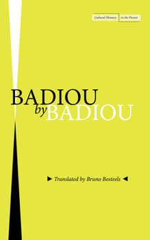 Paperback Badiou by Badiou Book