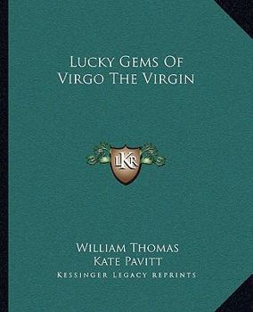Paperback Lucky Gems Of Virgo The Virgin Book