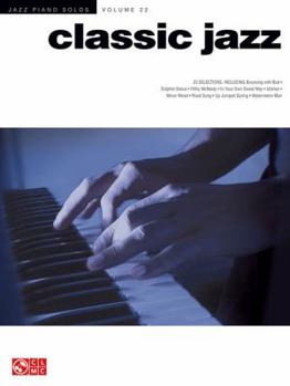 Paperback Classic Jazz: Jazz Piano Solos Series Volume 22 Book