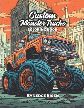 Paperback Custom Monster Trucks Coloring Book