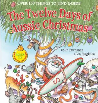 Hardcover The Twelve Days of Aussie Christmas Book