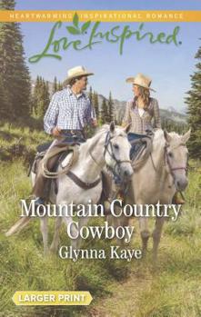 Mass Market Paperback Mountain Country Cowboy [Large Print] Book