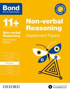 Paperback Bond 11+: Bond 11+ Non-verbal Reasoning Assessment Papers 8-9 years Book