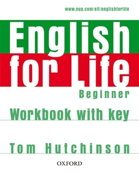 Paperback English for Life Beginner: Workbook with Key Book