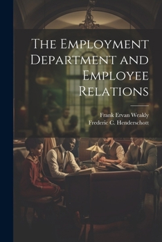 Paperback The Employment Department and Employee Relations Book