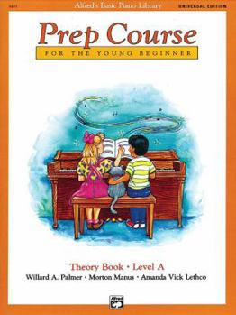 Paperback Alfred's Basic Piano Prep Course Theory Book, Level A (Alfred's Basic Piano Library) (Alfred's Basic Piano Library, Bk A) Book