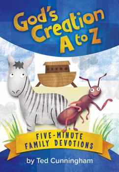 Hardcover God's Creation A to Z: Family Devotion Cards Book