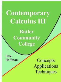 Paperback Contemporary Calculus 3rd Semester Book