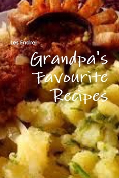 Paperback Grandpa's Favourite Recipes Book