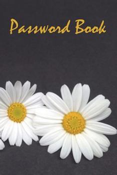 Paperback Password Book: : White flower, for women and everyone. Book