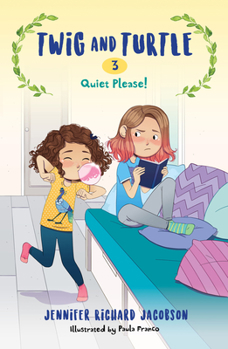 Hardcover Twig and Turtle 3: Quiet Please! Book