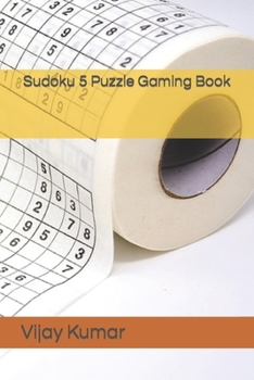 Paperback Sudoku 5 Puzzle Gaming Book