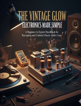 Paperback The Vintage Glow Electronics Made Simple: A Beginner to Expert Handbook for Recapping and Calibrating Classic Audio Gear. Book
