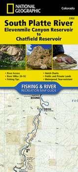 Map South Platte River, Elevenmile Canyon Reservoir to Chatfield Reservoir Map Book