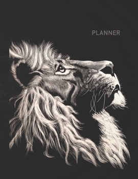 Planner: LionAnime & Chill 2 Year Monthly Planner with Note Pages (24 Months) | Jan 2020 - Dec 2021 | Month Planning | Appointment Calendar Schedule | Plan Each Day, Set Goals & Get Stuff Done