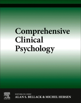 Hardcover Comprehensive Clinical Psychology Book