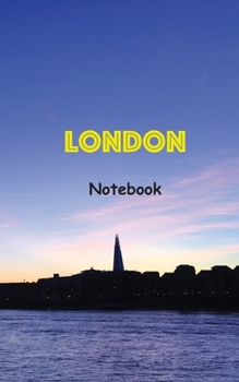 Paperback London Notebook: Blank Lined Notebook Book