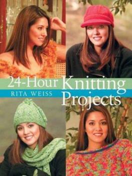 Hardcover 24-Hour Knitting Projects Book