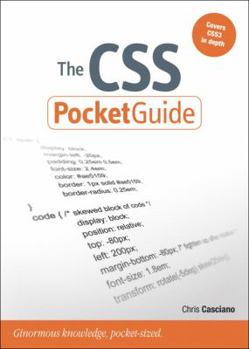 Paperback The CSS Pocket Guide Book