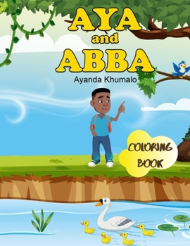 Paperback Aya and Abba: Coloring Book